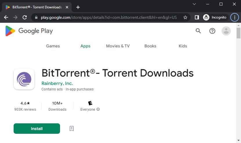 BitTorrent App