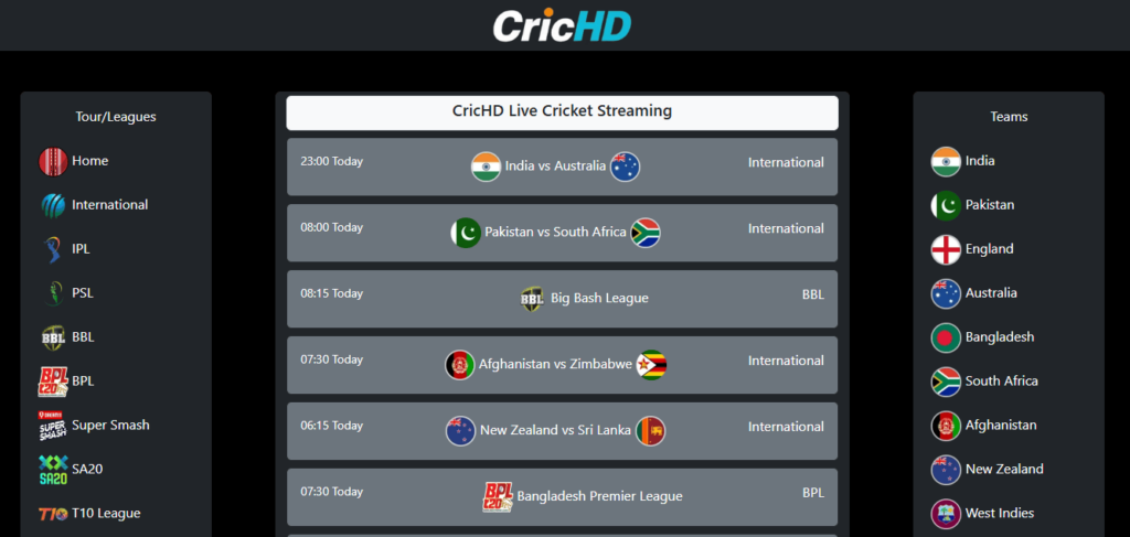 CricHD Live