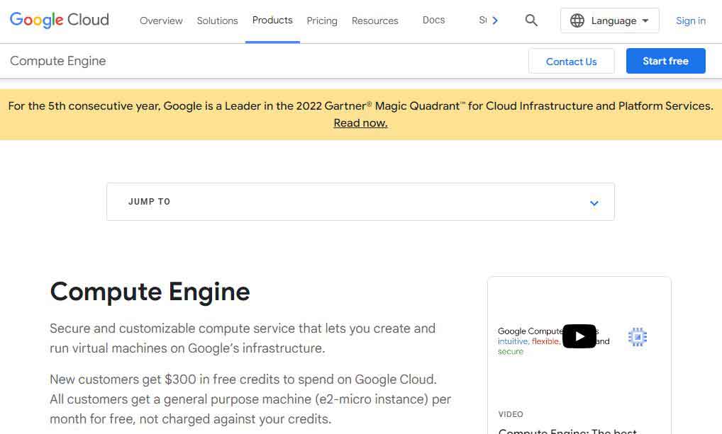 Google Cloud Compute Engine