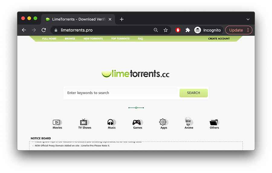 LimeTorrents.cc