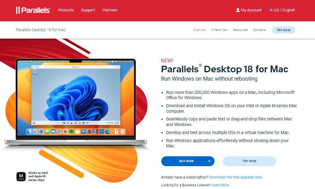 Parallels Desktop 18