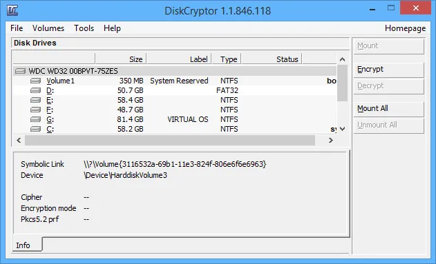 DiskCryptor (Windows)
