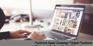 facebook spam campaign