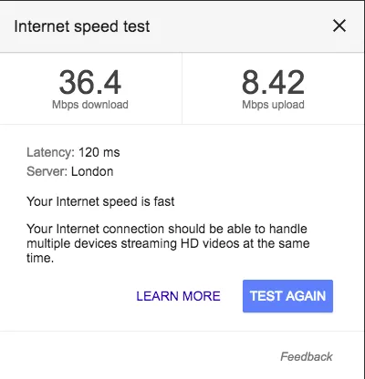 Betternet-VPN-review-speed test