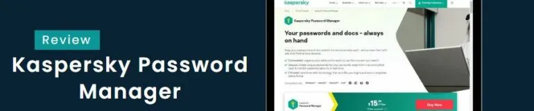 Kaspersky Password Manager