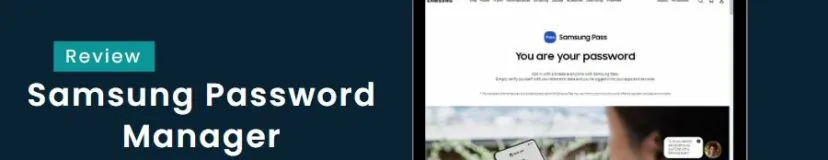 Samsung Password Manager