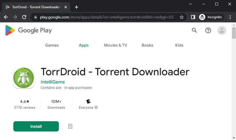 TorrDroid App