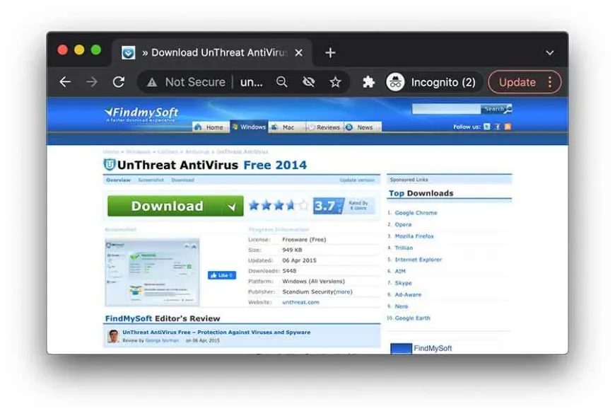 UnThreat Free AntiVirus