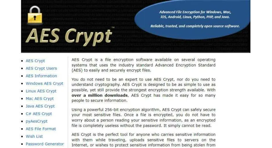 AES Crypt