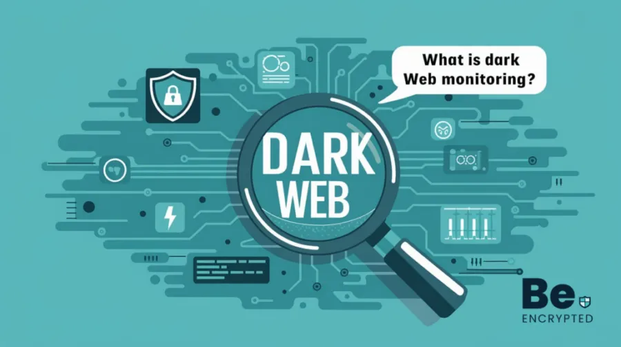 What is dark web monitoring?