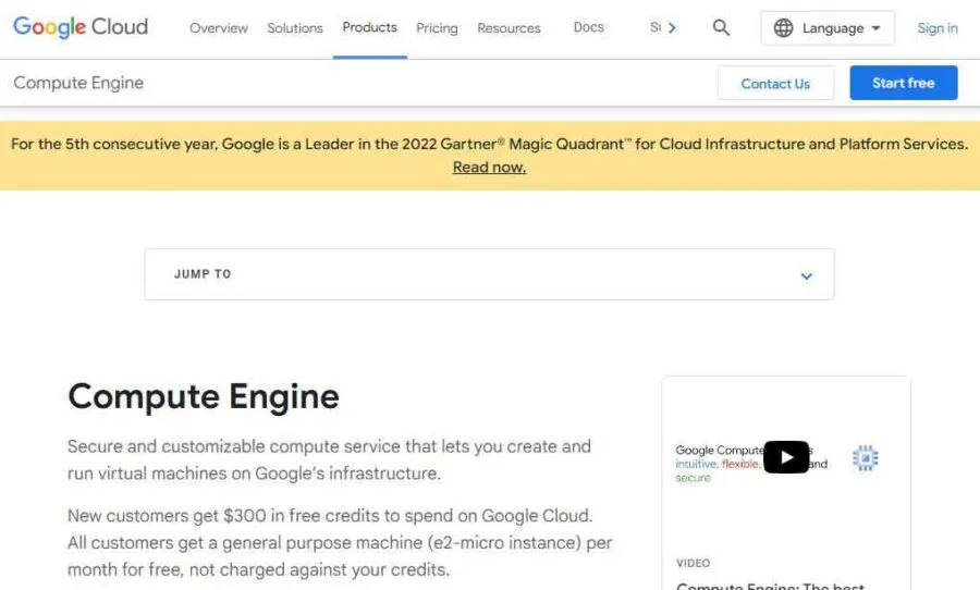 Google Cloud Compute Engine