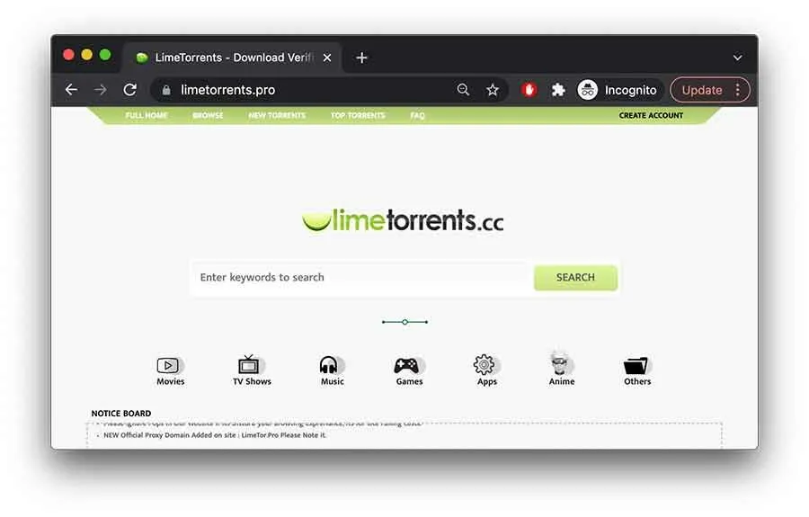 LimeTorrents.cc