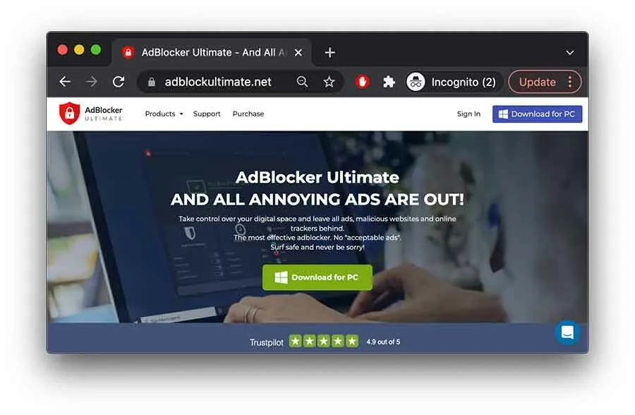 4. AdBlocker Ultimate