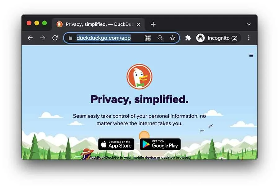 4. DuckDuckGo