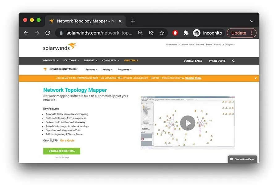 SolarWinds-  Network Performance Monitor