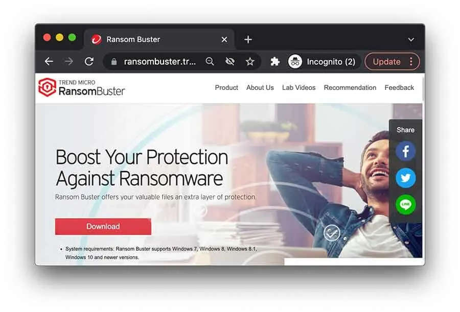 Trend Micro Ransom Buster