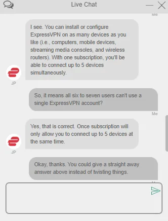 ExpressVPN customer support
