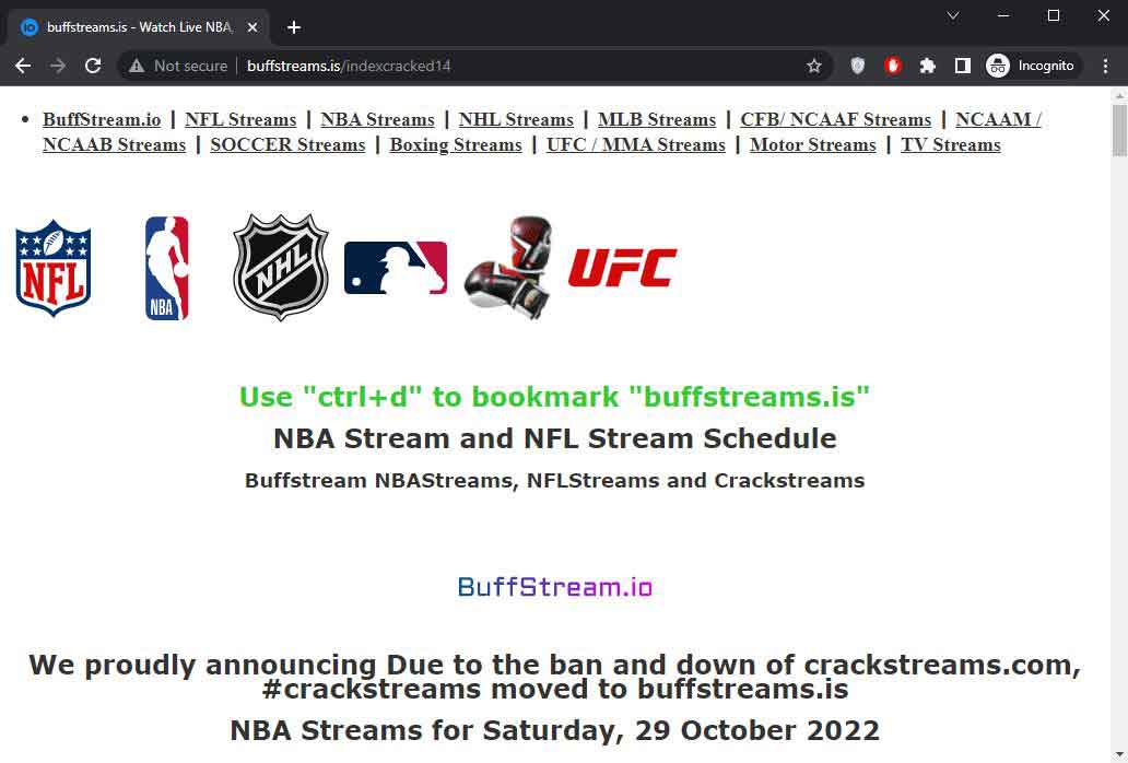where to watch live ufc fights free