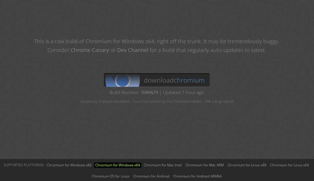 Chromium Browser