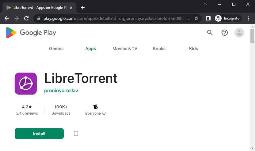 LibreTorrent App