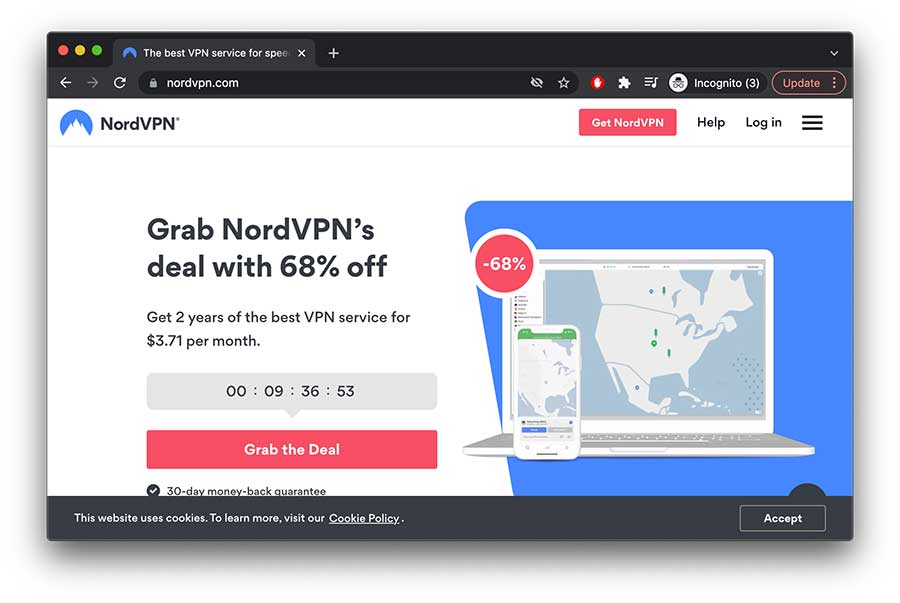 NordVPN - Peerblock alternative 