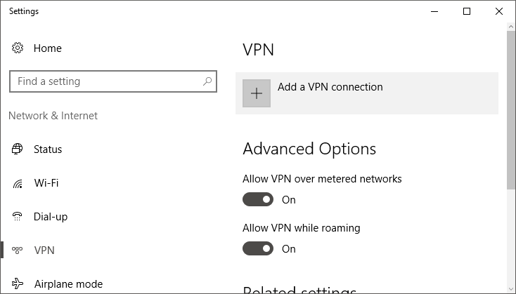 VPN-Windows10