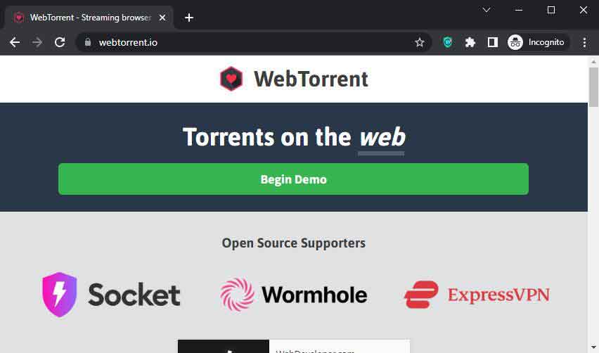 Web Torrent